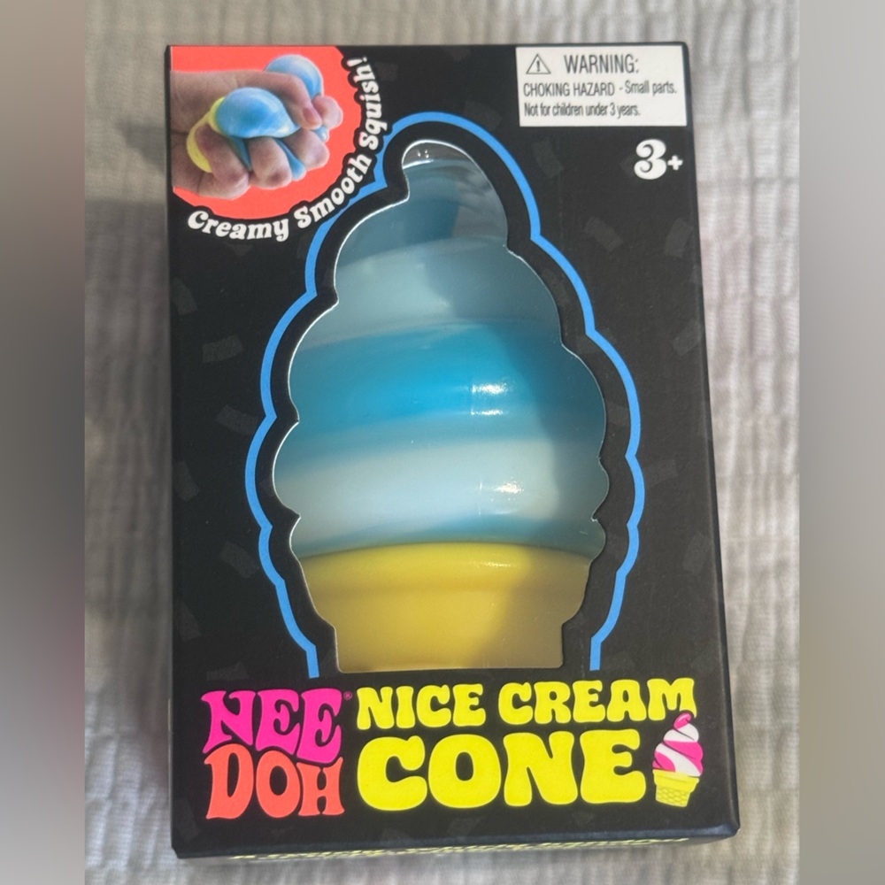 Nee Doh Nice Cream Cone Squishy